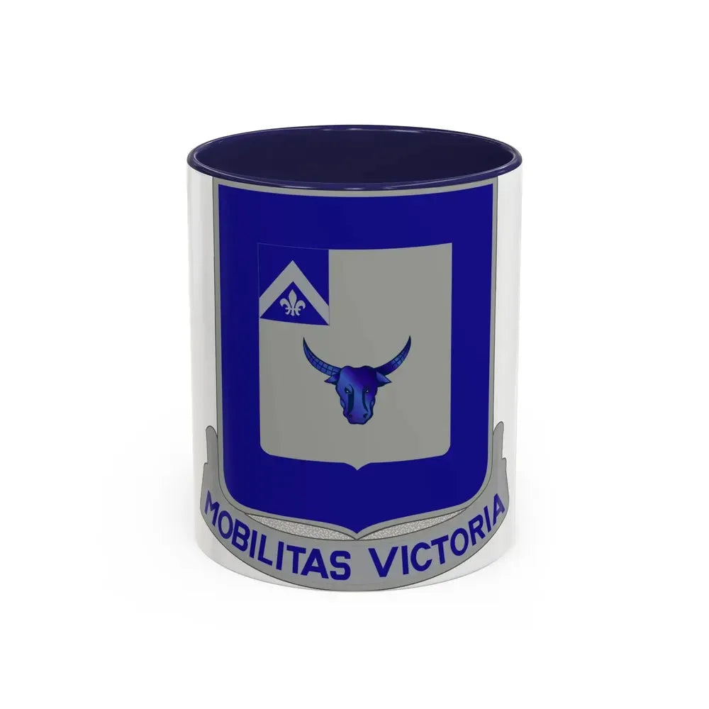 161 Armored Infantry Battalion (U.S. Army) Accent Coffee Mug 11oz Navy - Go Mug Yourself