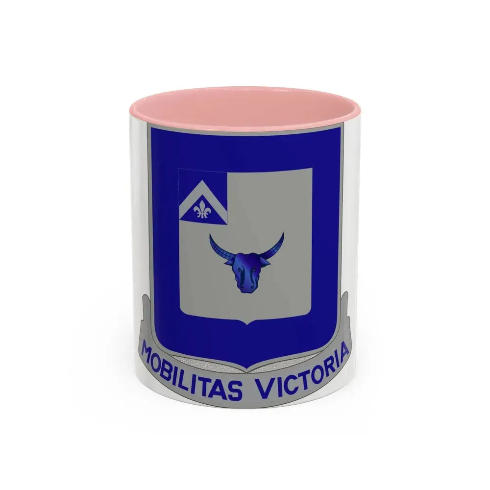 161 Armored Infantry Battalion (U.S. Army) Accent Coffee Mug 11oz Pink - Go Mug Yourself