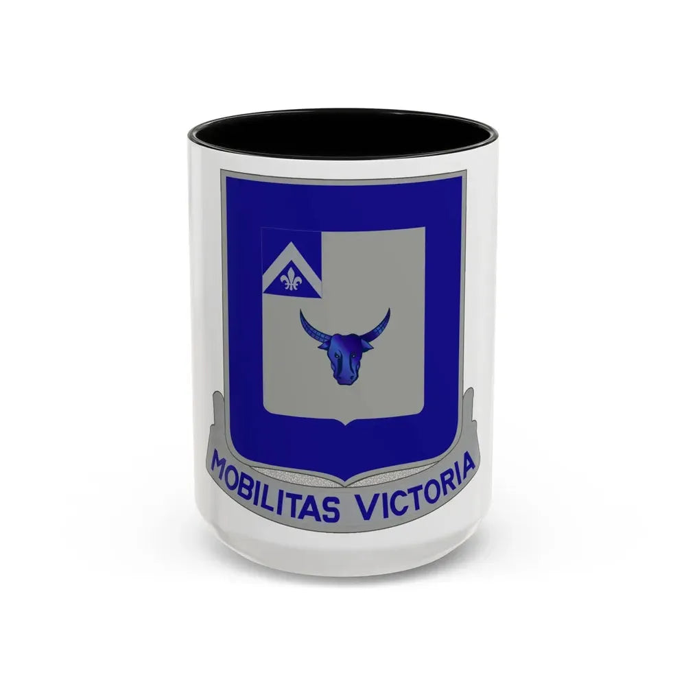 161 Armored Infantry Battalion (U.S. Army) Accent Coffee Mug 15oz Black - Go Mug Yourself