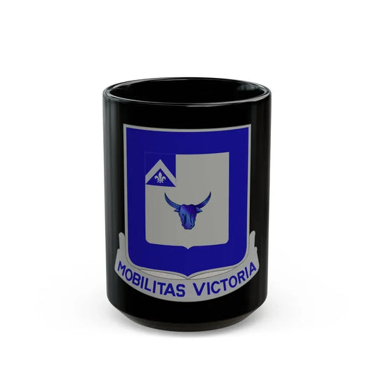 161 Armored Infantry Battalion (U.S. Army) Black Coffee Mug 15oz - Go Mug Yourself