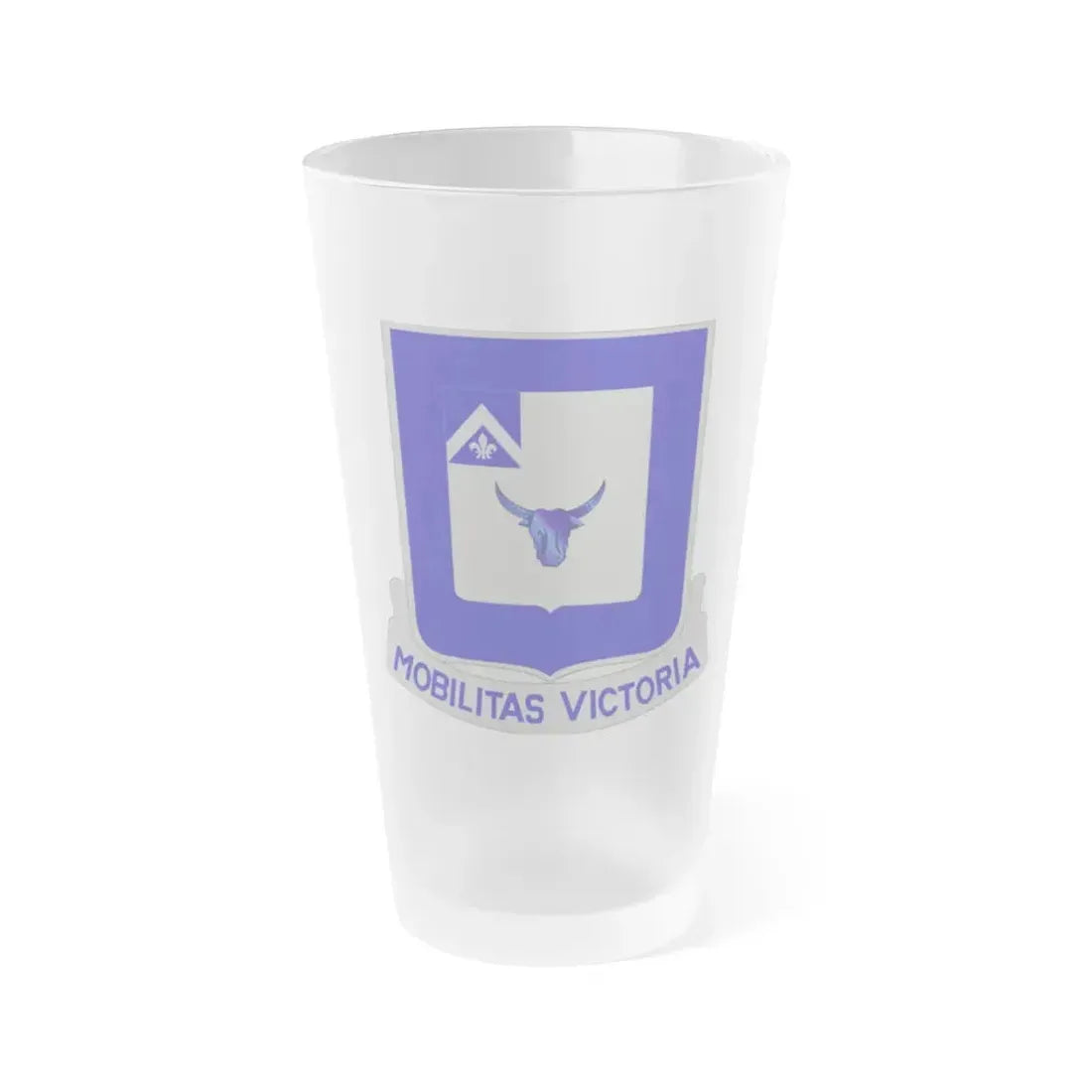 161 Armored Infantry Battalion (U.S. Army) Frosted Pint Glass 16oz Default Title - Go Mug Yourself