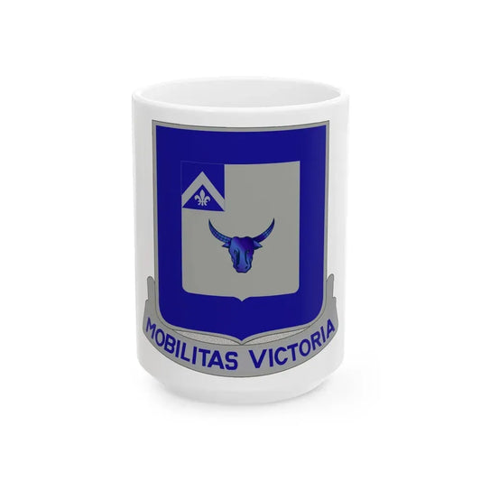 161 Armored Infantry Battalion (U.S. Army) White Coffee Mug 15oz - Go Mug Yourself