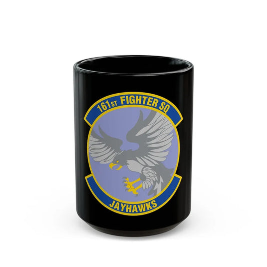 161 Fighter Squadron (U.S. Air Force) Black Coffee Mug-15oz-Go Mug Yourself