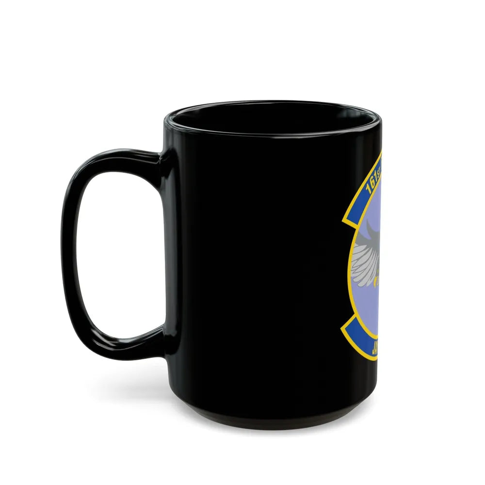 161 Fighter Squadron (U.S. Air Force) Black Coffee Mug-Go Mug Yourself