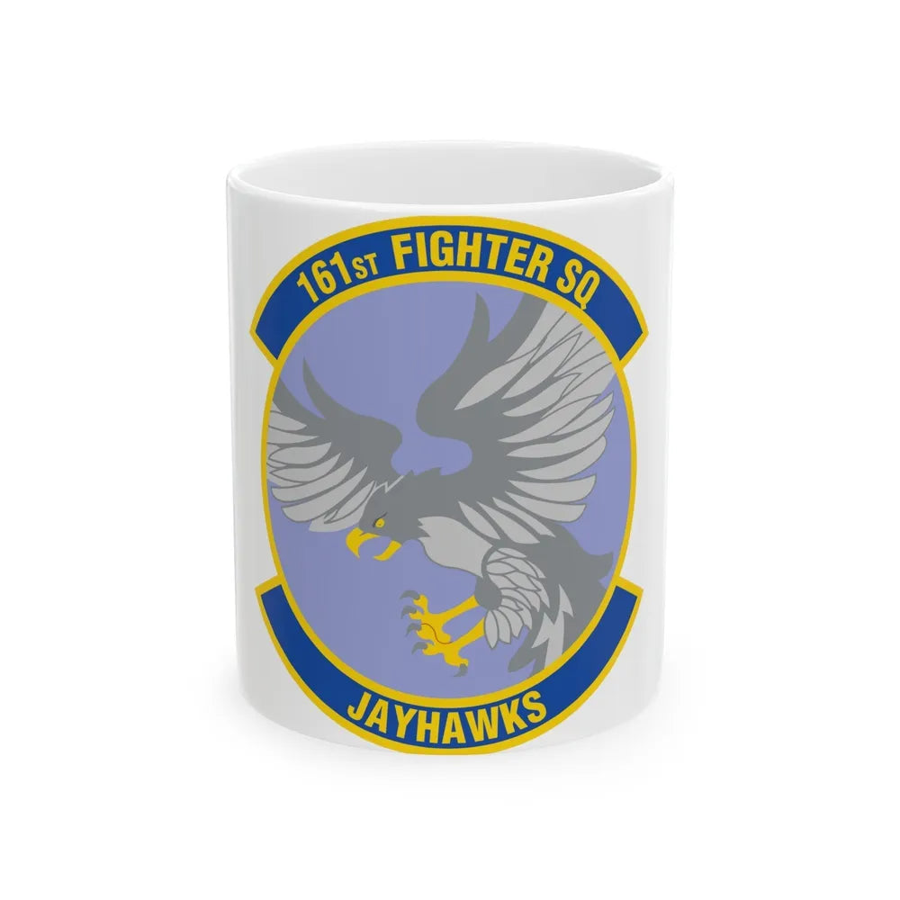 161 Fighter Squadron (U.S. Air Force) White Coffee Mug-11oz-Go Mug Yourself