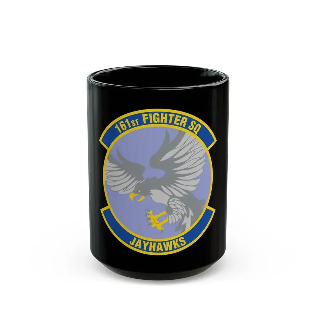 161 Fighter Squadron (U.S. Air Force) Black Coffee Mug 15oz - Go Mug Yourself