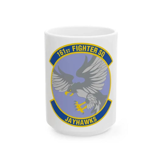 161 Fighter Squadron (U.S. Air Force) White Coffee Mug 15oz - Go Mug Yourself