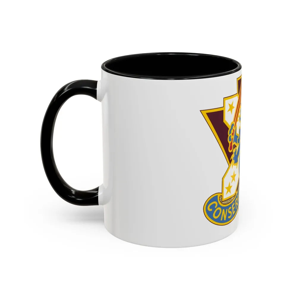 161 Medical Battalion (U.S. Army) Accent Coffee Mug-Go Mug Yourself