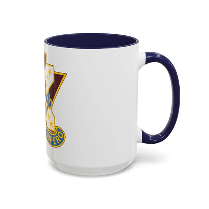 161 Medical Battalion (U.S. Army) Accent Coffee Mug-Go Mug Yourself