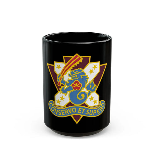 161 Medical Battalion (U.S. Army) Black Coffee Mug-15oz-Go Mug Yourself