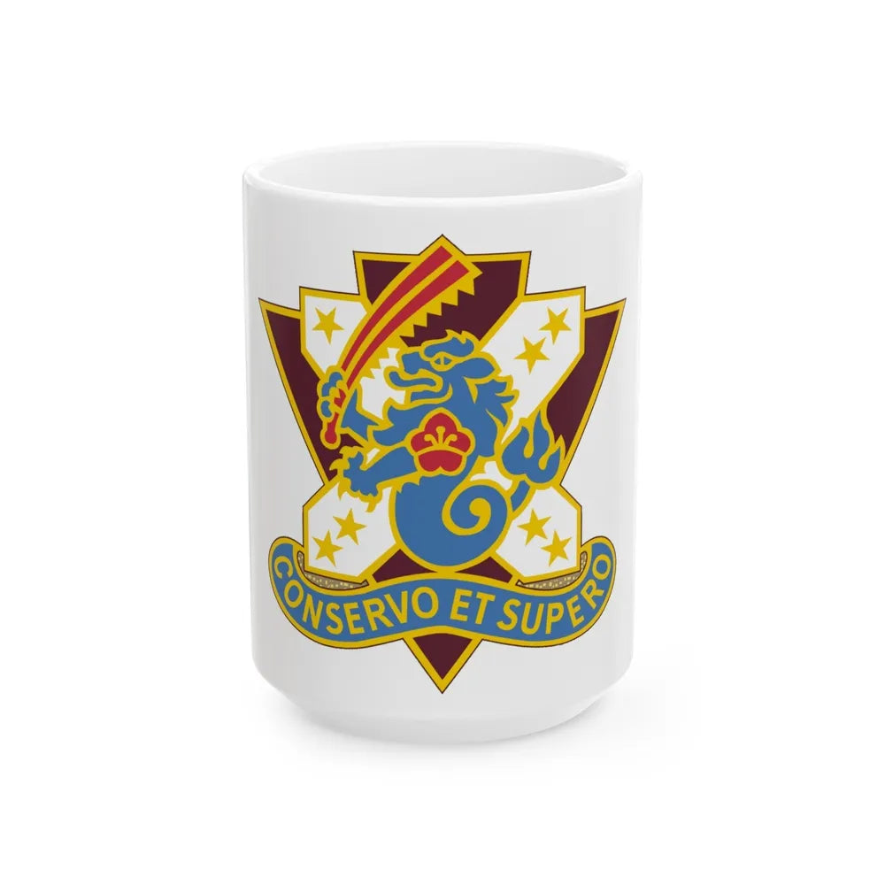 161 Medical Battalion (U.S. Army) White Coffee Mug-15oz-Go Mug Yourself