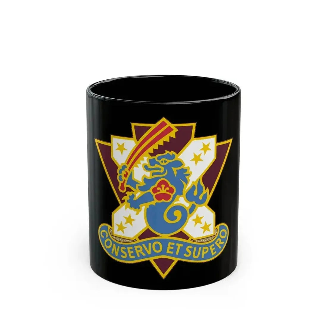 161 Medical Battalion (U.S. Army) Black Coffee Mug 11oz - Go Mug Yourself