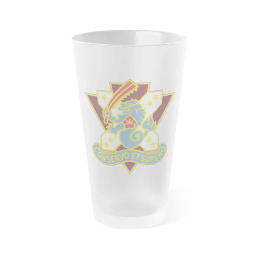161 Medical Battalion (U.S. Army) Frosted Pint Glass 16oz Default Title - Go Mug Yourself