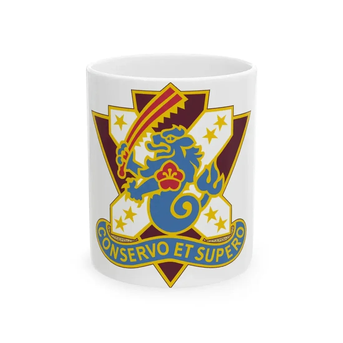 161 Medical Battalion (U.S. Army) White Coffee Mug - Go Mug Yourself