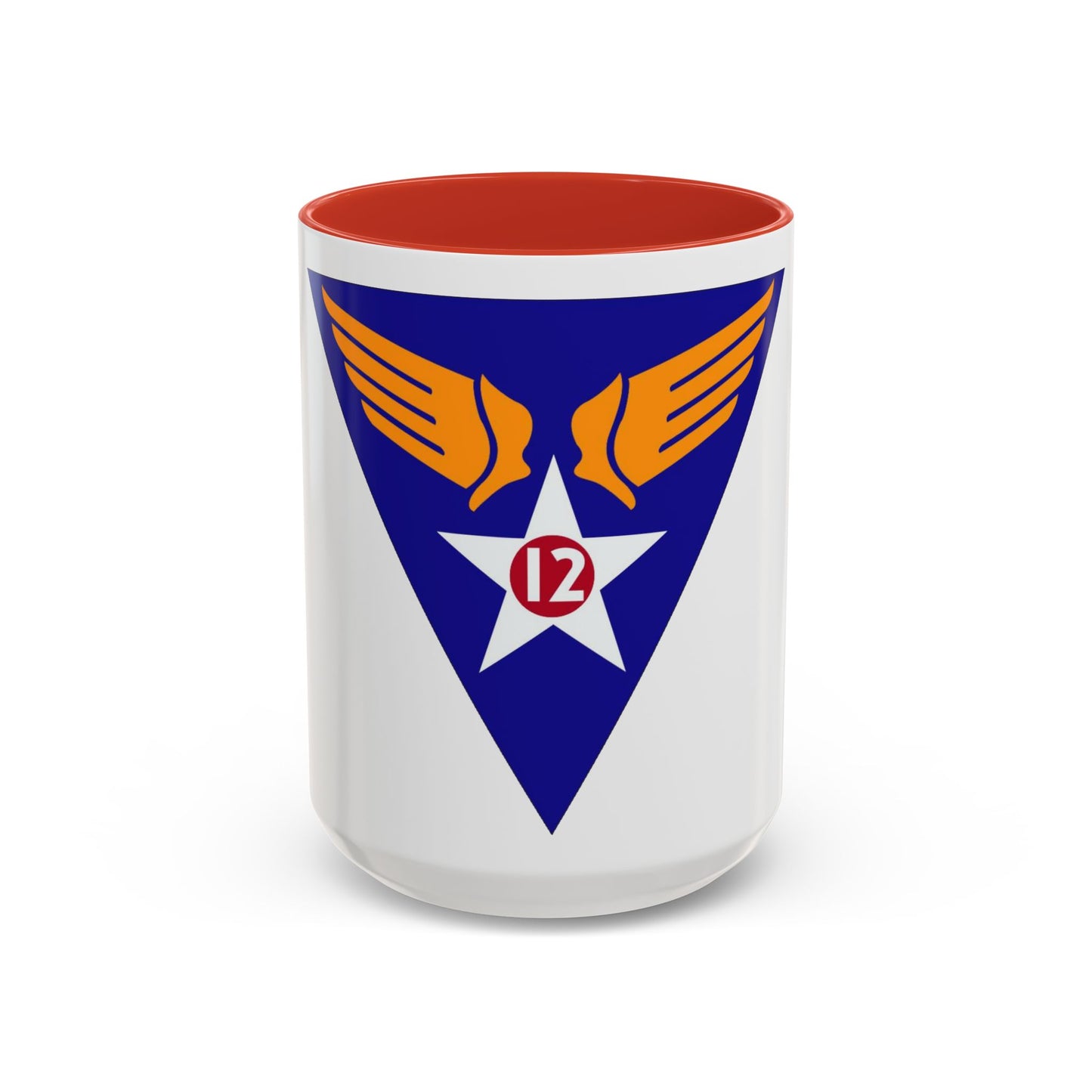 12 Air Force (U.S. Army) Accent Coffee Mug
