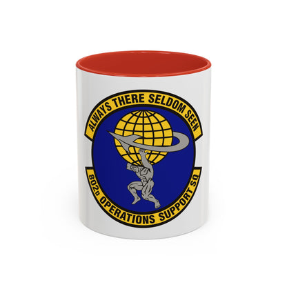 802d Operations Support Squadron (U.S. Air Force) Accent Coffee Mug