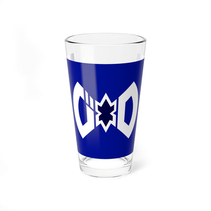Flag of Bihoro Hokkaido (Japan) Pint Glass 16oz