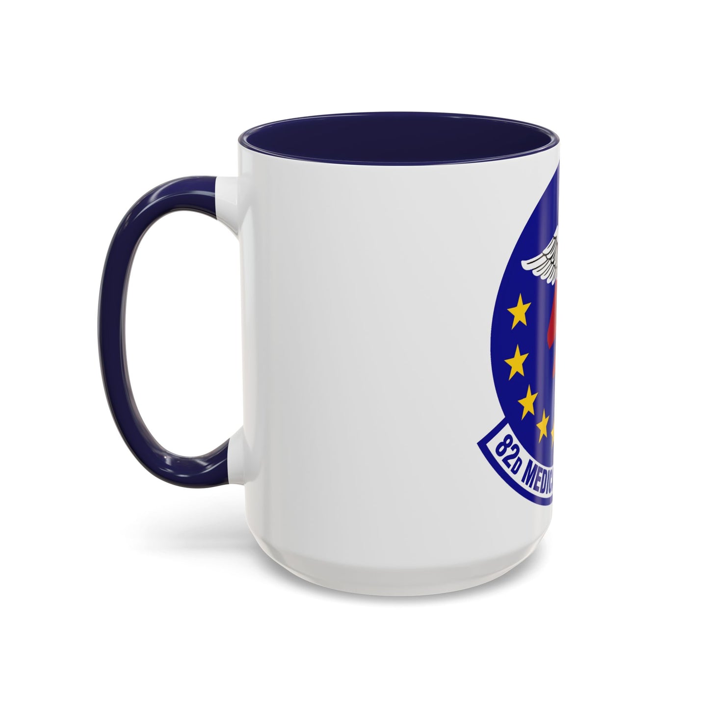 82d Medical Support Squadron (U.S. Air Force) Accent Coffee Mug