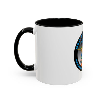 USCG Air Station Miami (U.S. Coast Guard) Accent Coffee Mug