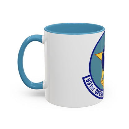 931st Operations Support Squadron (U.S. Air Force) Accent Coffee Mug