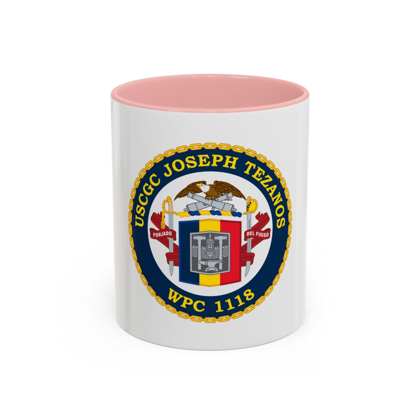 USCG Joseph Tezanos WPC 1118 (U.S. Coast Guard) Accent Coffee Mug