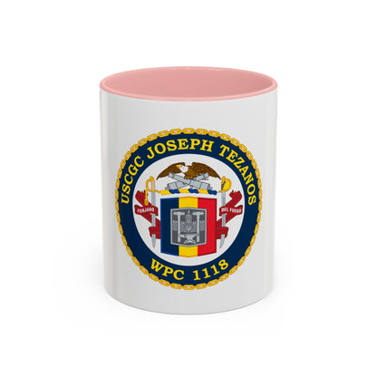 USCG Joseph Tezanos WPC 1118 (U.S. Coast Guard) Accent Coffee Mug
