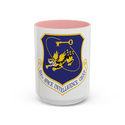 614th Space Intelligence Group (U.S. Air Force) Accent Coffee Mug