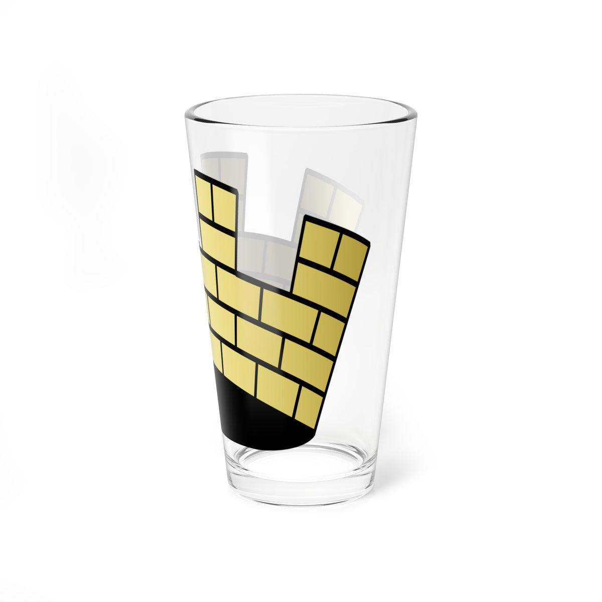 Mural Crown United Kingdom (United Kingdom) (Coat of Arms) Pint Glass 16oz