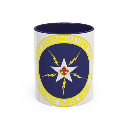 123d Communications Squadron (U.S. Air Force) Accent Coffee Mug