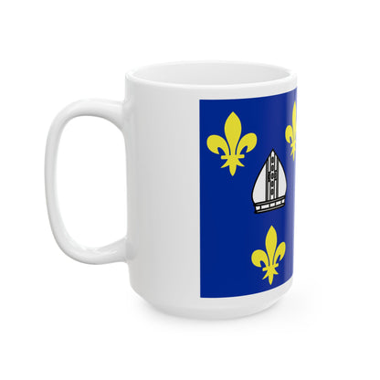 Drapeau de la Charente Maritime France 2 - Tasse à café blanche