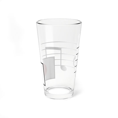 MusicalnotesJapan (Japan) Pint Glass 16oz