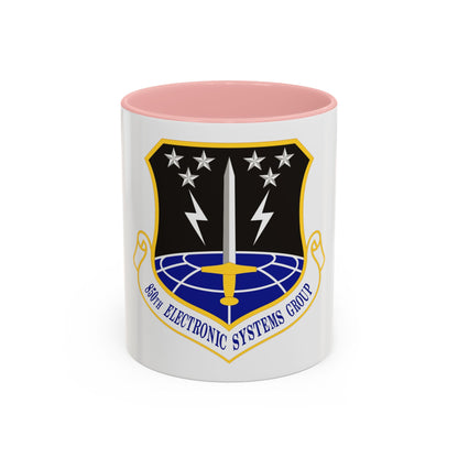 850th Electronic Systems Group (U.S. Air Force) Accent Coffee Mug