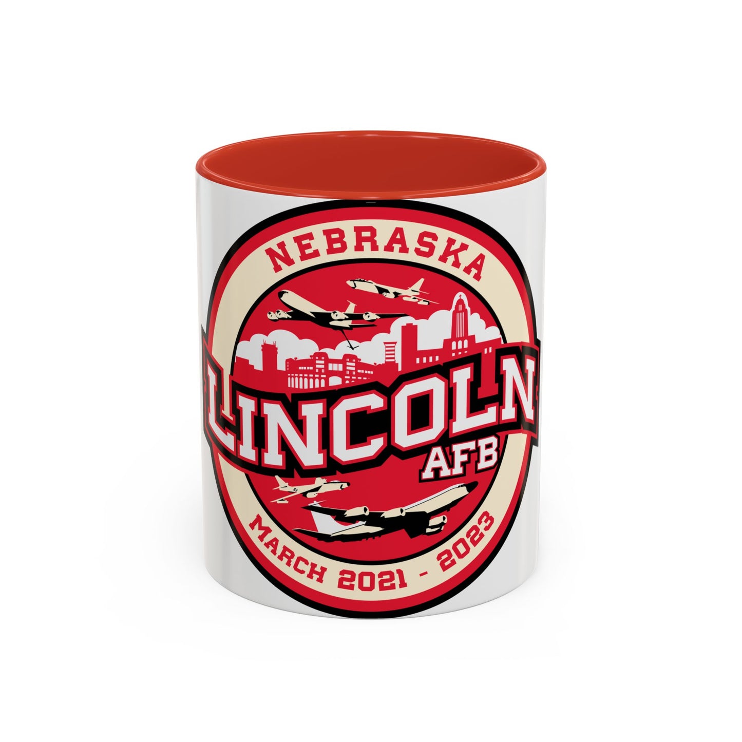 Lincoln Air Force Base (U.S. Air Force) Accent Coffee Mug