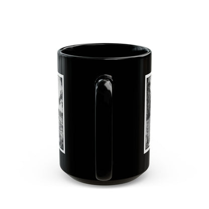 Antietam, Maryland. Antietam Bridge On Sharpsburg And Boonsboro Turnpike(2) (U.S. Civil War) Black Coffee Mug