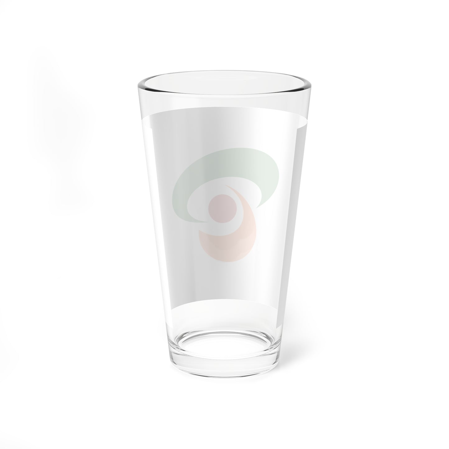 Flag of Shimotsuke Tochigi no text (Japan) Pint Glass 16oz