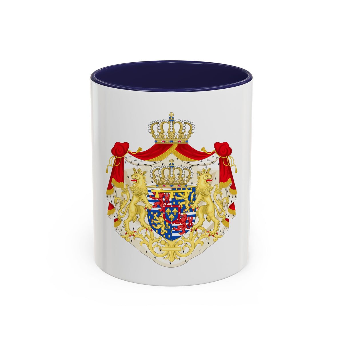 Greater coat of arms of the Hereditary Grand Duke of Luxembourg (2000) - Accent Coffee Mug