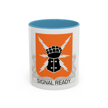 38th Signal Battalion (U.S. Army) Accent Coffee Mug