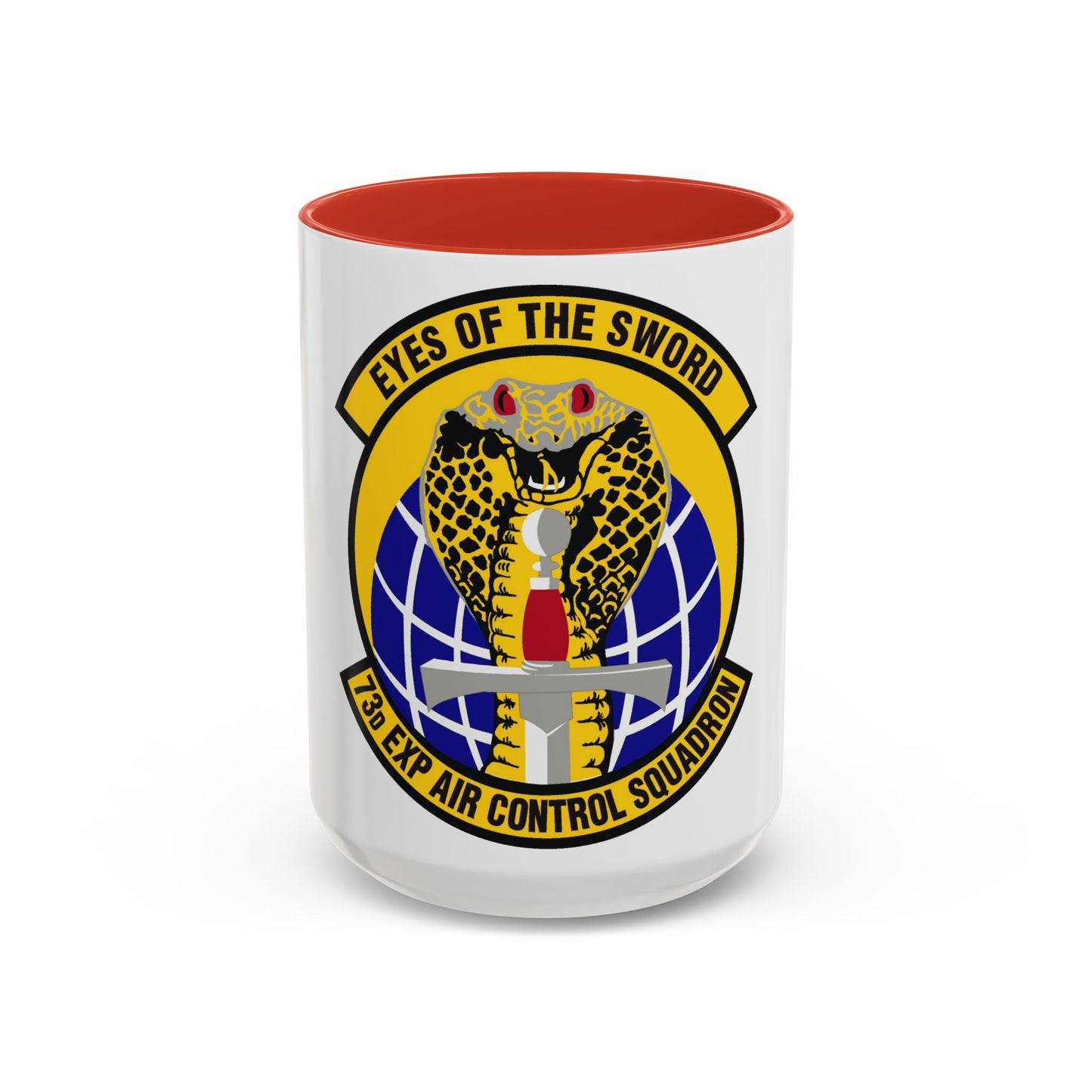 73d Expeditionary Air Control Squadron (U.S. Air Force) Accent Coffee Mug