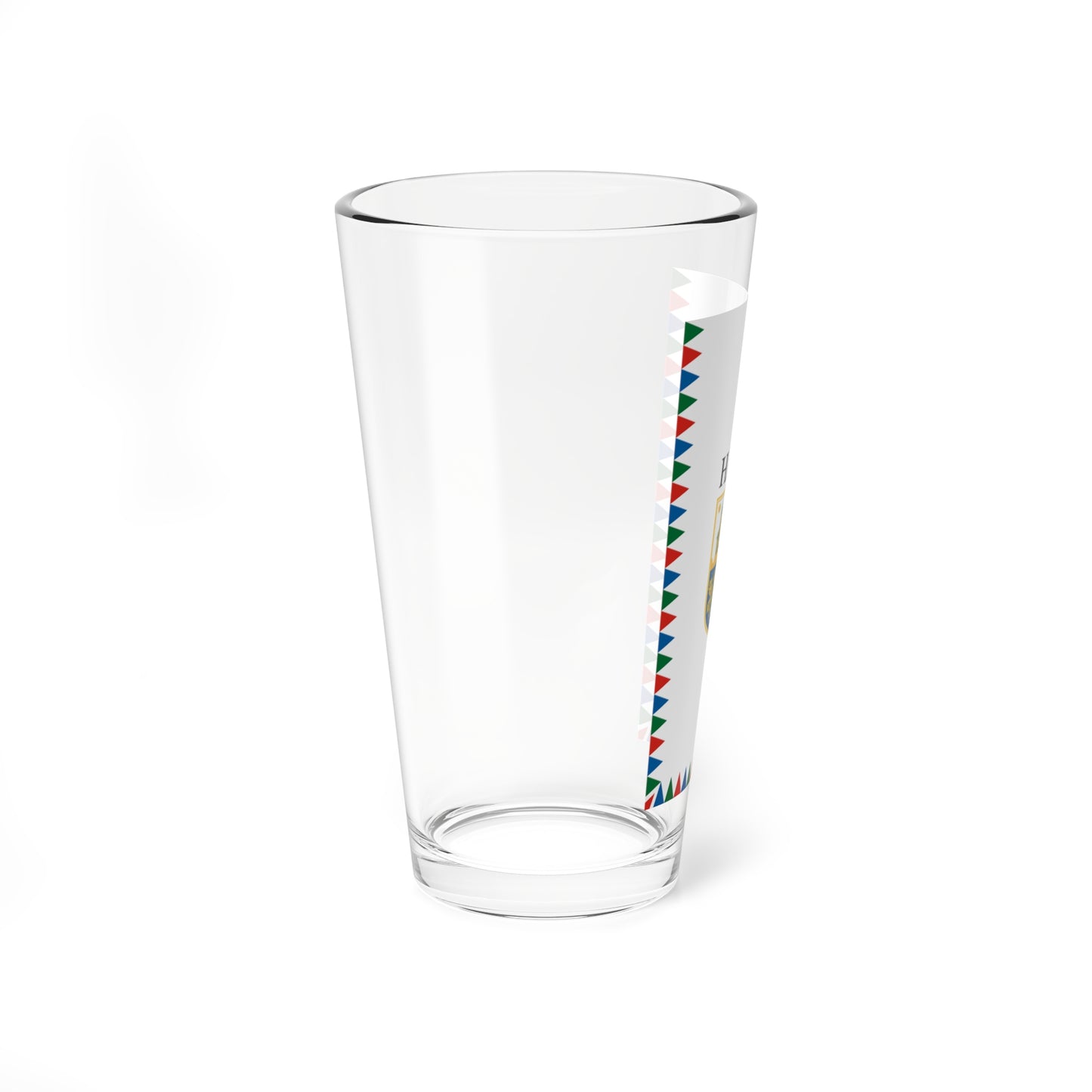Flag of Harc variant (Hungary) Pint Glass 16oz