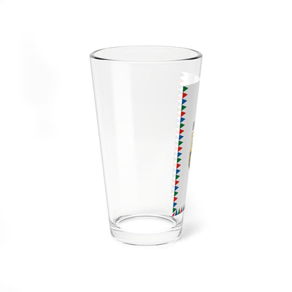 Flag of Harc variant (Hungary) Pint Glass 16oz