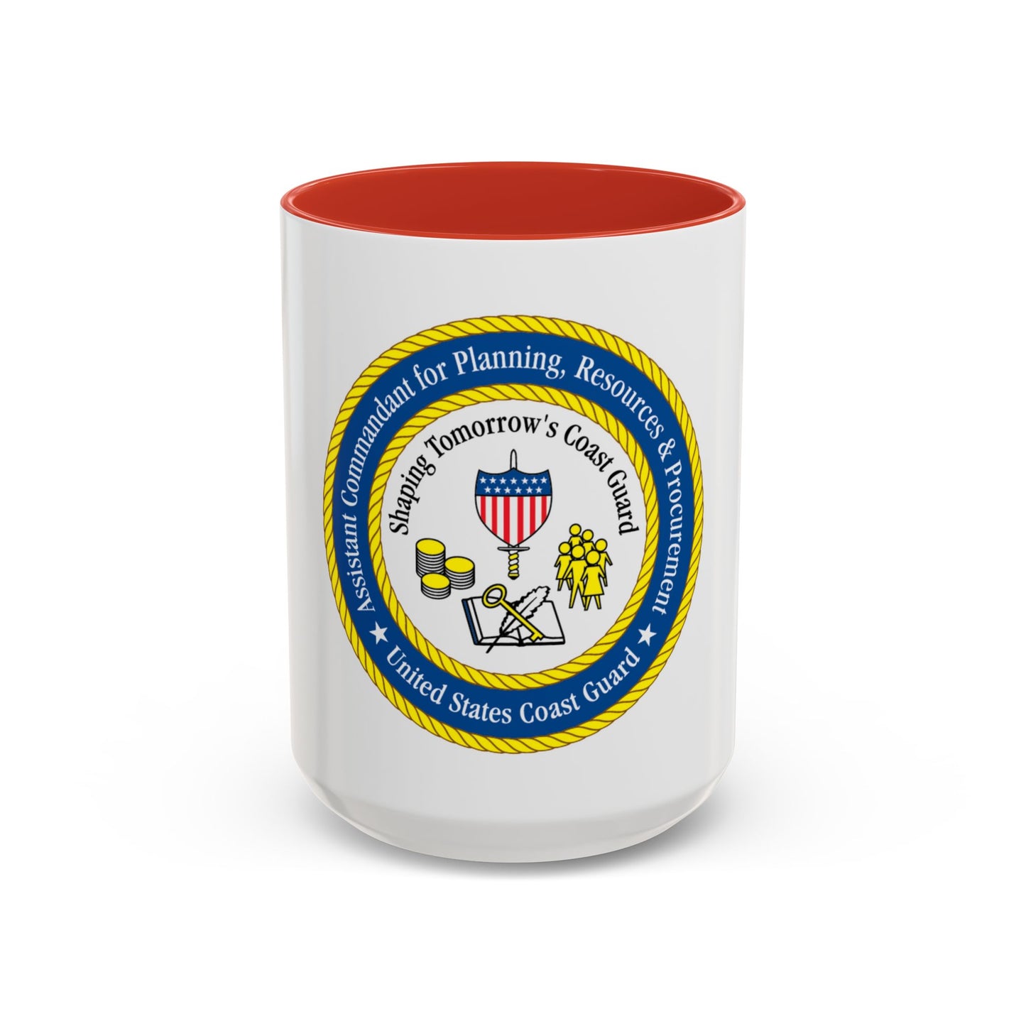 USCG Ast Comdt Plan Res & Proc (U.S. Coast Guard) Accent Coffee Mug