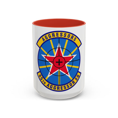 65th Aggressor Squadron (U.S. Air Force) Accent Coffee Mug