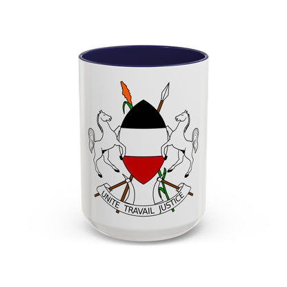 Coat of arms of Upper Volta (1967-1984) - Accent Coffee Mug