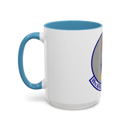 89th Aerial Port Squadron (U.S. Air Force) Accent Coffee Mug