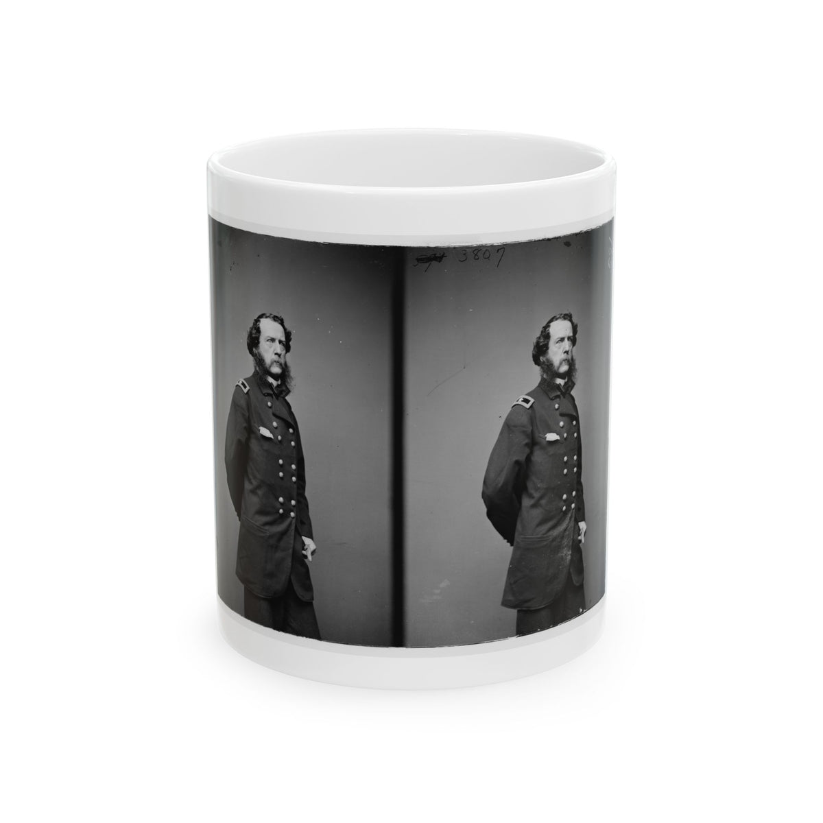 Brig. Gen. Samuel W. Crawford (U.S. Civil War) White Coffee Mug