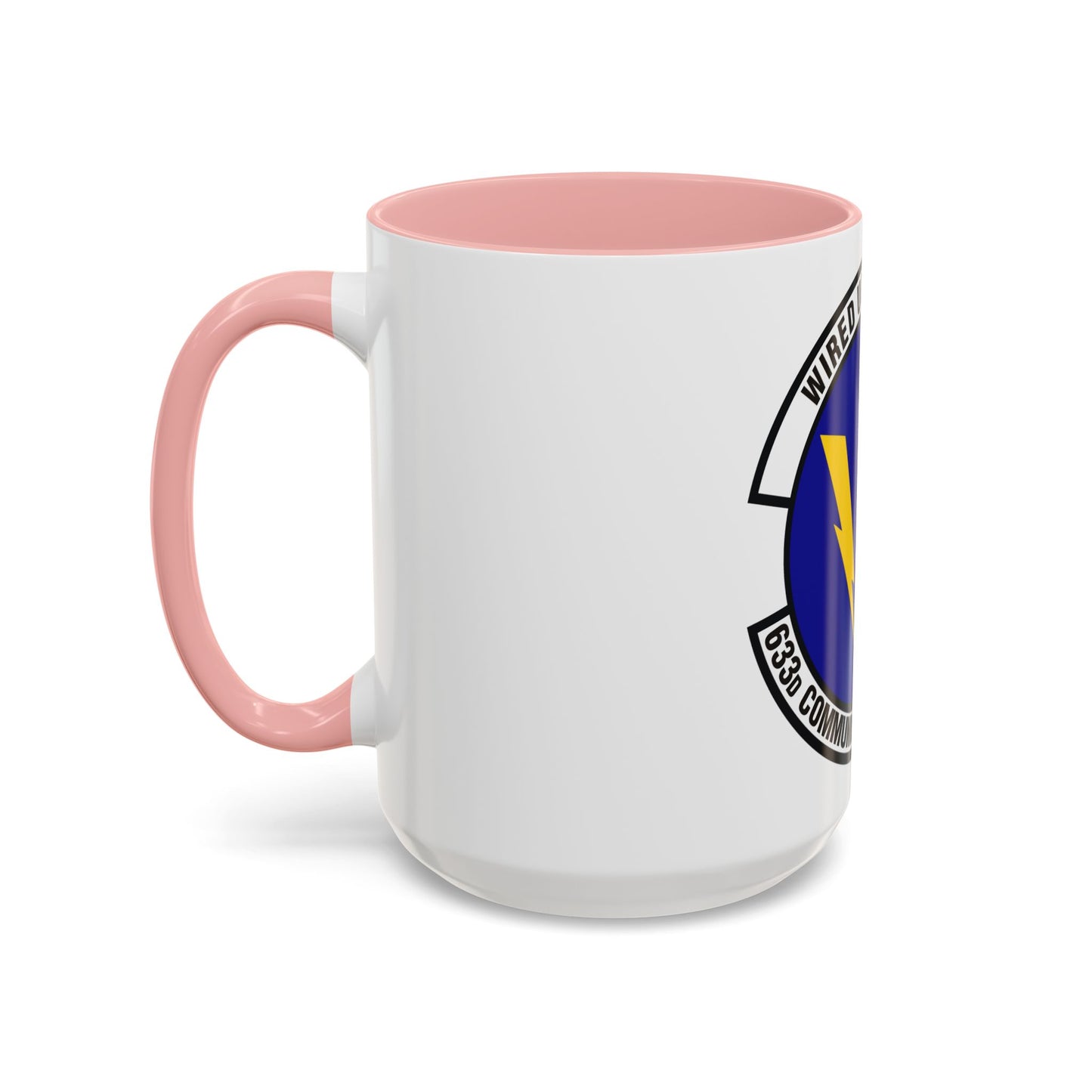 633d Communications Squadron (U.S. Air Force) Accent Coffee Mug