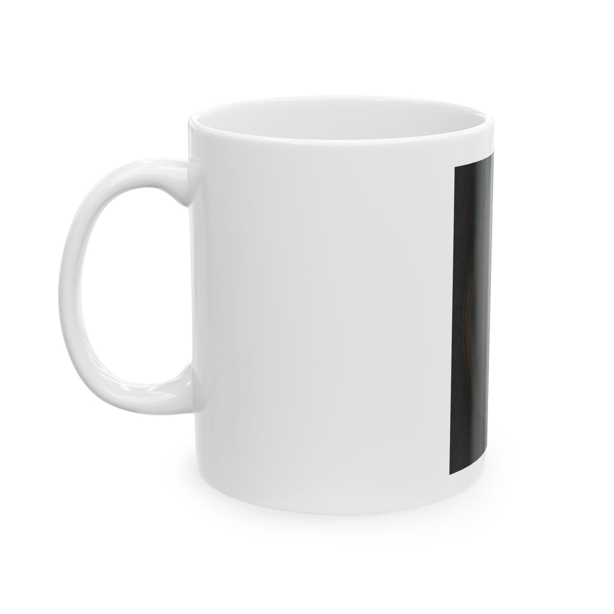Unidentified Soldier In Pendant 001 (U.S. Civil War) White Coffee Mug