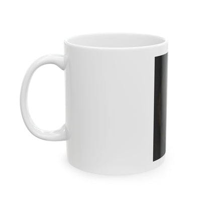 Unidentified Soldier In Pendant 001 (U.S. Civil War) White Coffee Mug