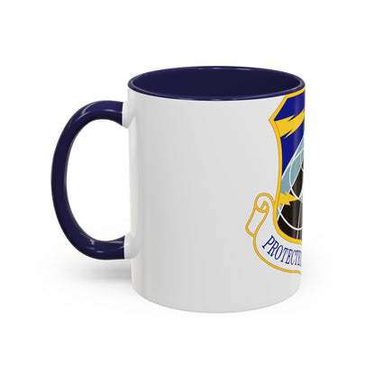 Protected SATCOM Group (U.S. Air Force) Accent Coffee Mug