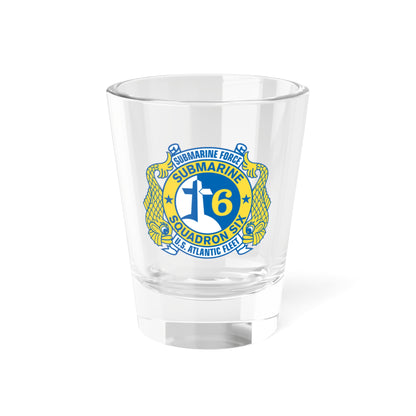 Submarine Force US Atlantic Fleet (U.S. Navy) Shot Glass 1.5oz